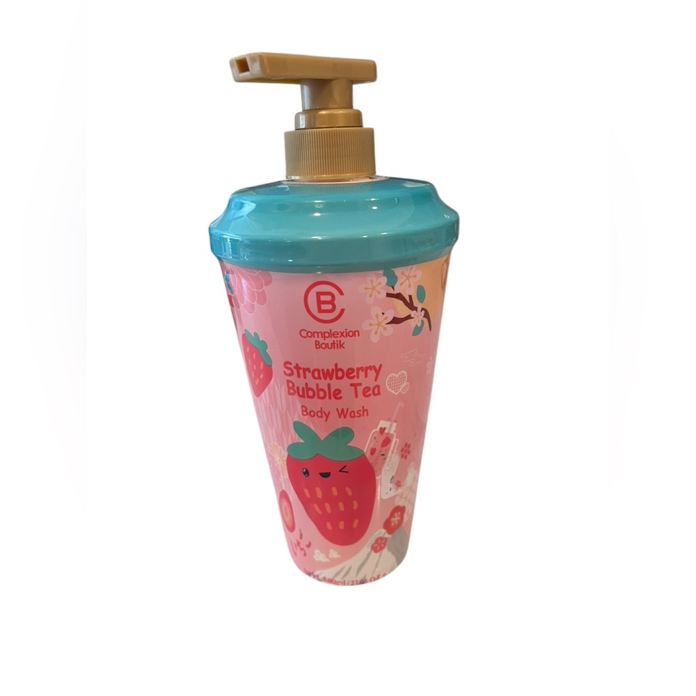 Complexion Boutik Strawberry Bubble Tea Body Wash